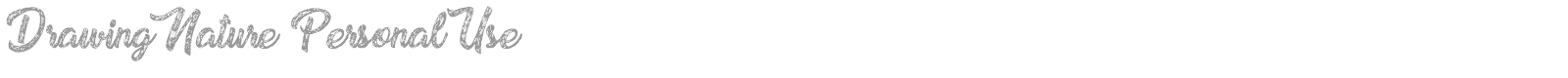 Drawing Nature font preview